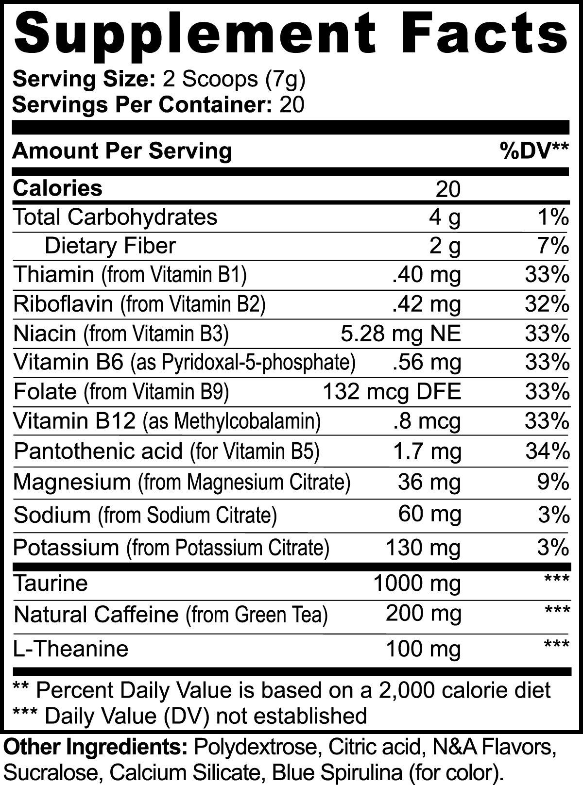 Healthy Energy - Cotton Candy Charge